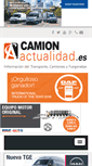 Mobile Screenshot of camionactualidad.es